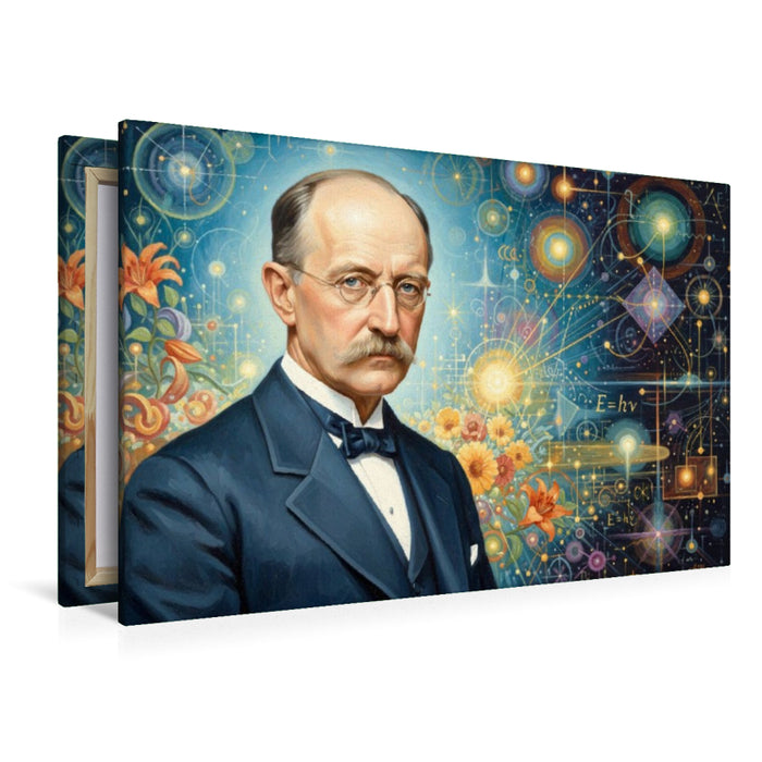 Premium Textil-Leinwand Max Planck (1858–1947)