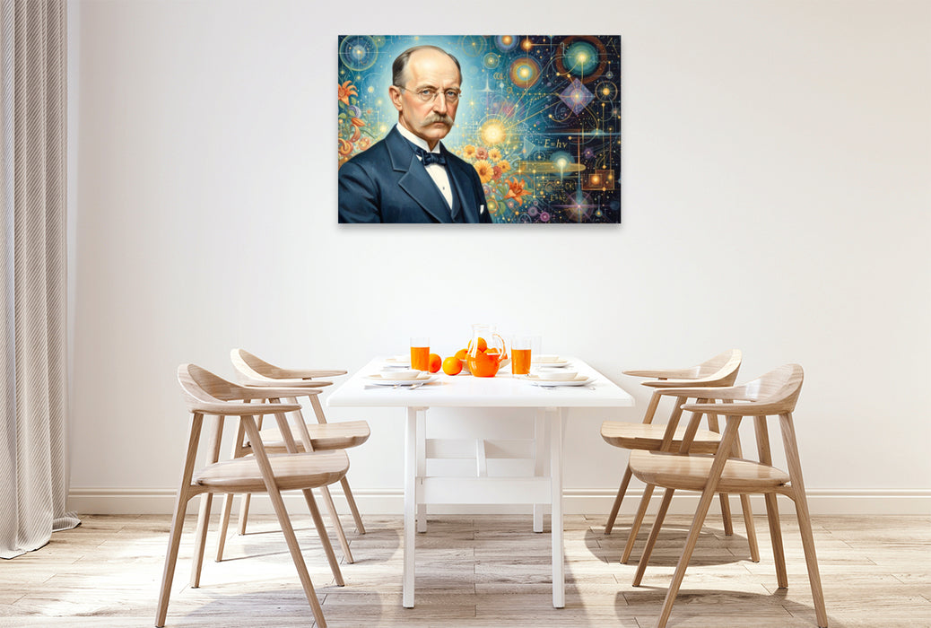 Premium Textil-Leinwand Max Planck (1858–1947)