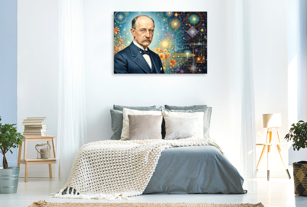 Premium Textil-Leinwand Max Planck (1858–1947)
