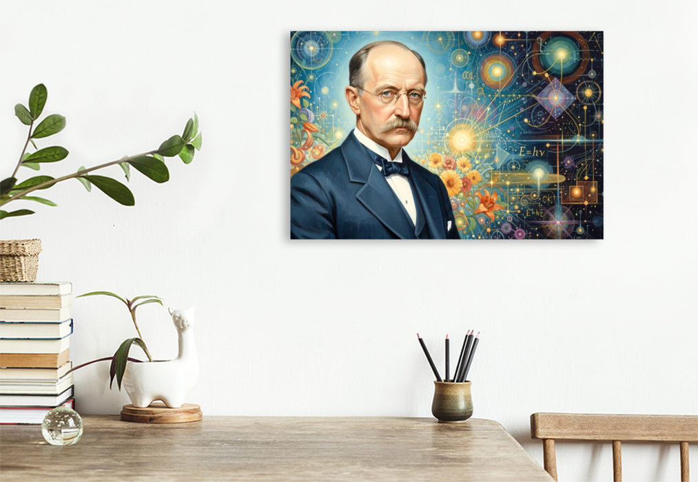 Premium Textil-Leinwand Max Planck (1858–1947)
