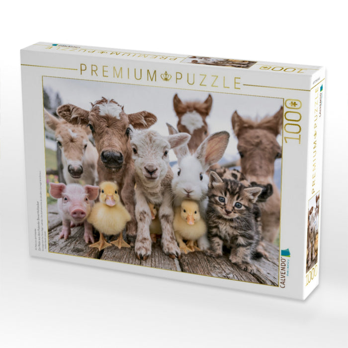 Ein Motiv aus dem Kalender Bauernhofzauber - CALVENDO Foto-Puzzle'