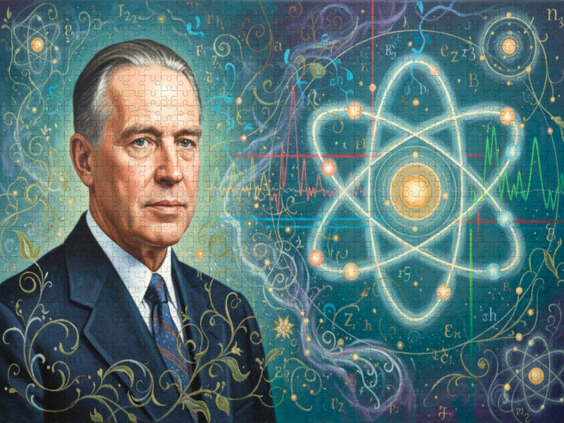 Niels Bohr (1885–1962) - CALVENDO Foto-Puzzle'