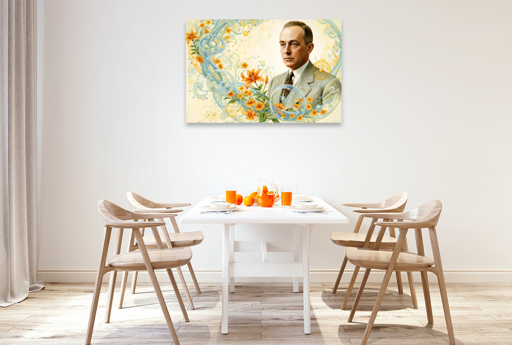 Premium Textil-Leinwand Max Born (1882–1970)