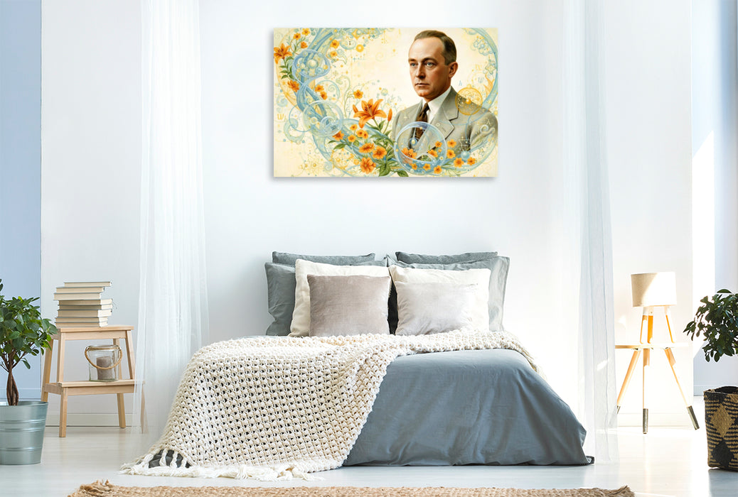 Premium Textil-Leinwand Max Born (1882–1970)