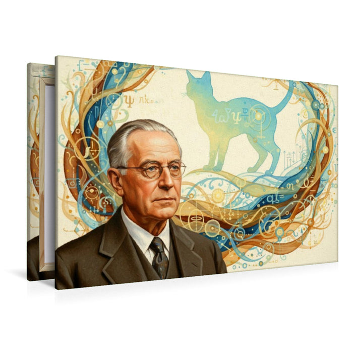 Premium Textil-Leinwand Erwin Schrödinger (1887–1961)