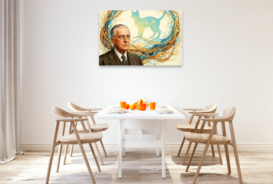 Premium Textil-Leinwand Erwin Schrödinger (1887–1961)