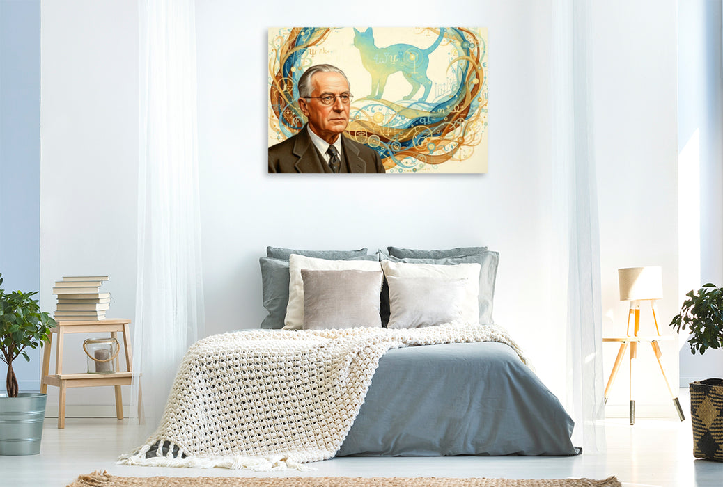 Premium Textil-Leinwand Erwin Schrödinger (1887–1961)
