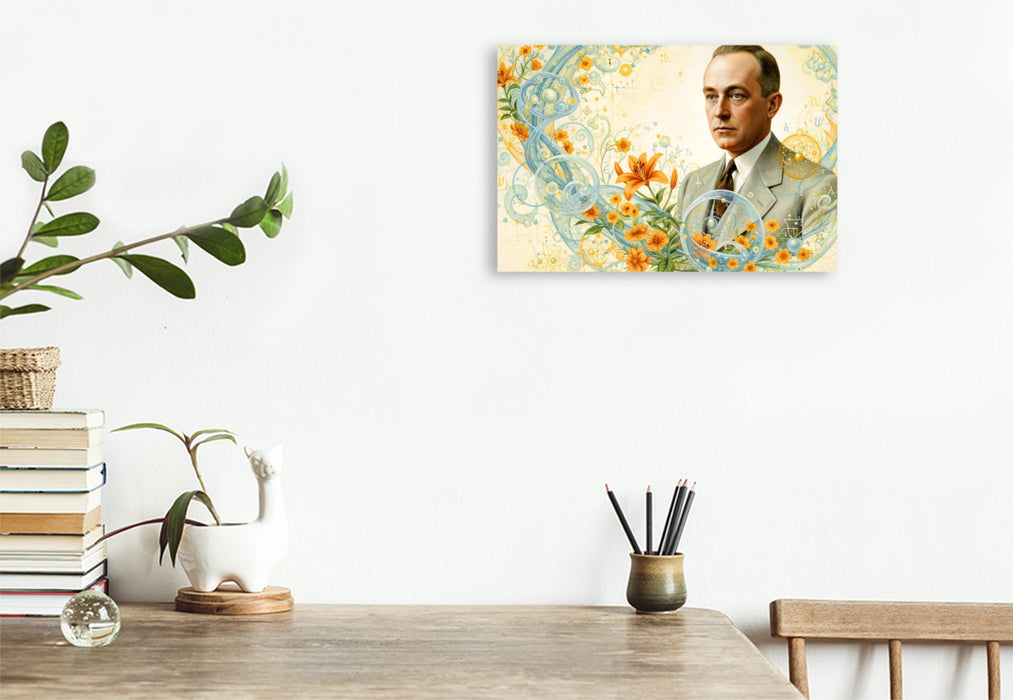 Premium Textil-Leinwand Max Born (1882–1970)