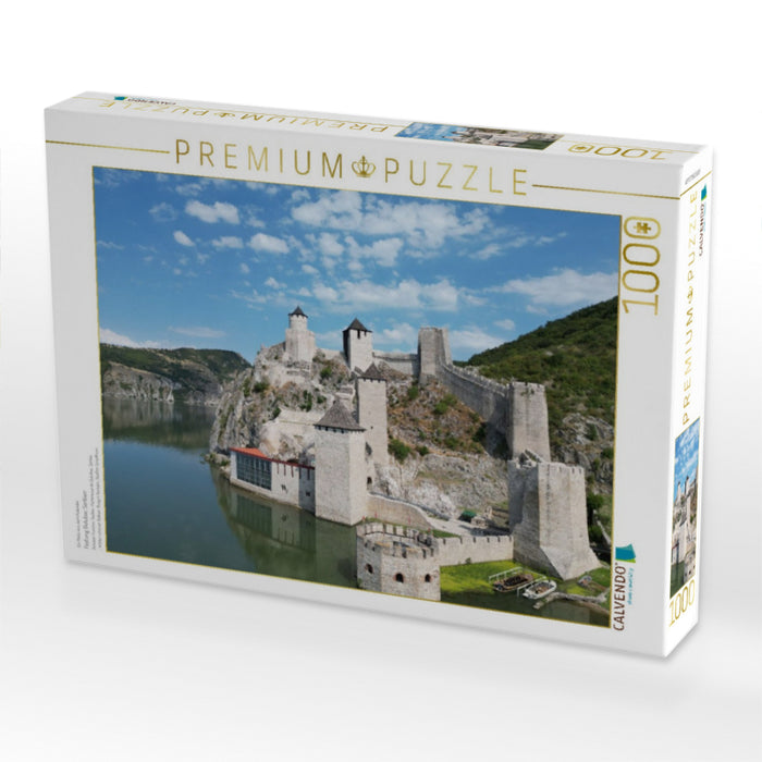 Festung Golubac Serbien - CALVENDO Foto-Puzzle'