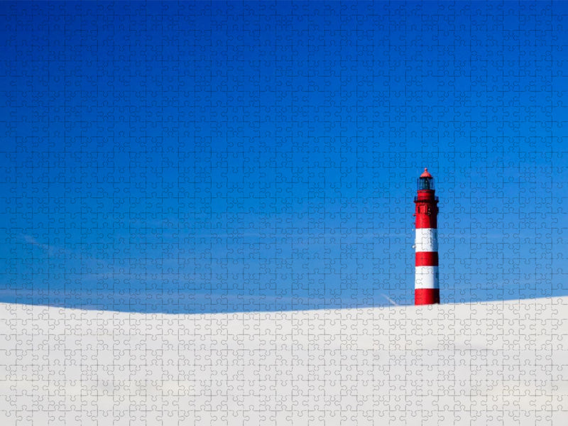 Leuchtturm Amrum - CALVENDO Foto-Puzzle'