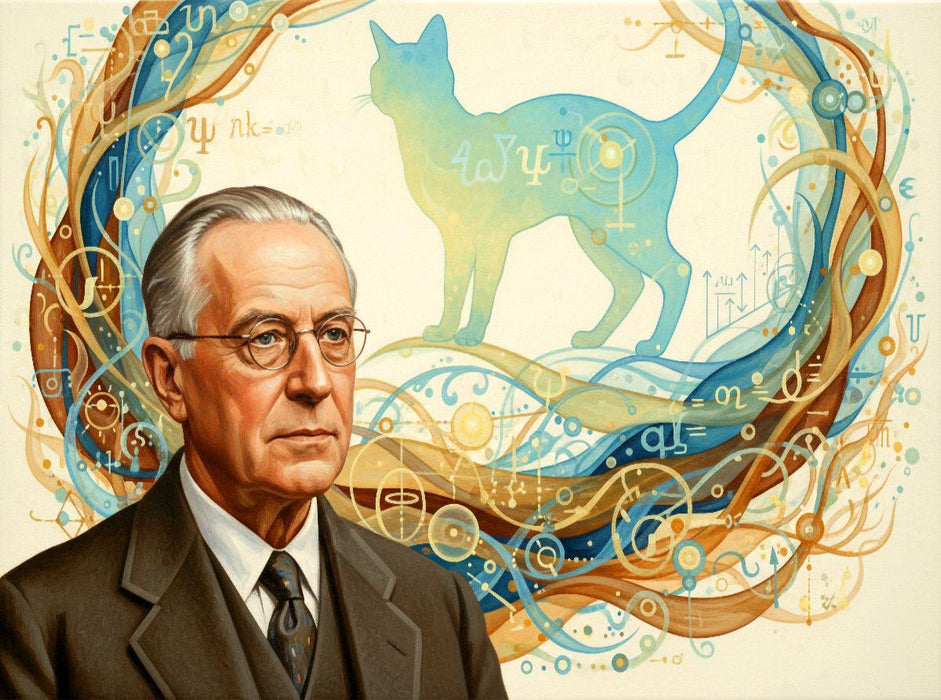 Erwin Schrödinger (1887–1961) - CALVENDO Foto-Puzzle'