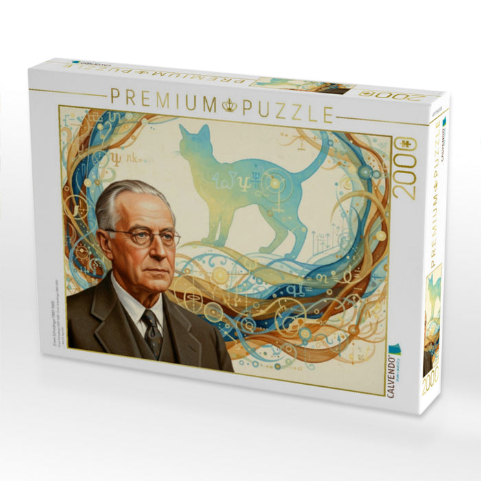 Erwin Schrödinger (1887–1961) - CALVENDO Foto-Puzzle'