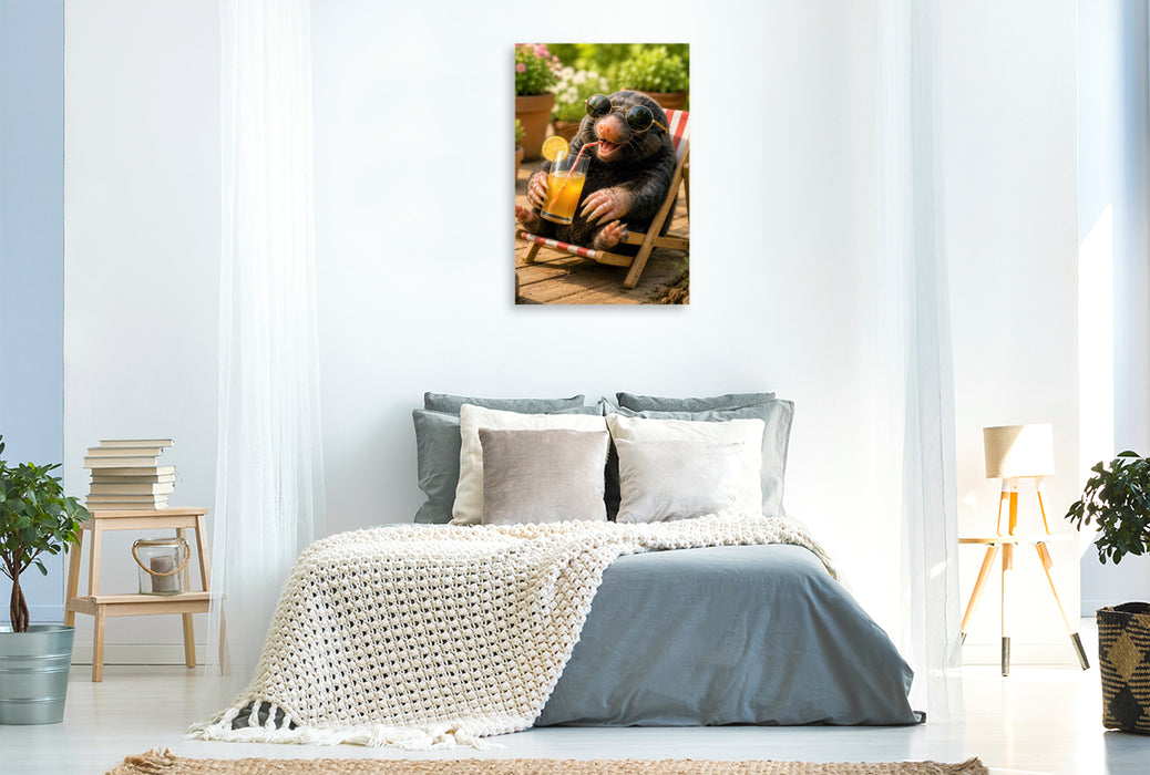 Premium Textil-Leinwand Sommerlaune