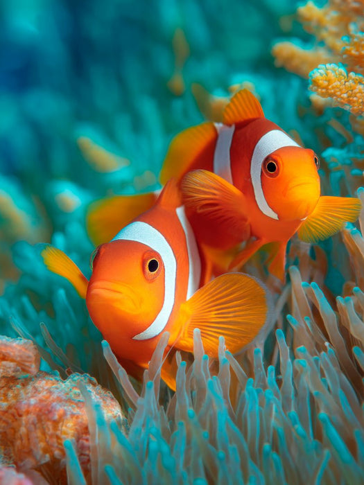 Clownfische im Korallenriff - CALVENDO Foto-Puzzle'
