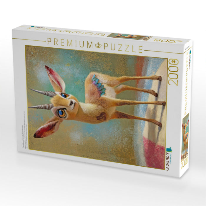 Entzückende Tierbaby Illustrationen - CALVENDO Foto-Puzzle'