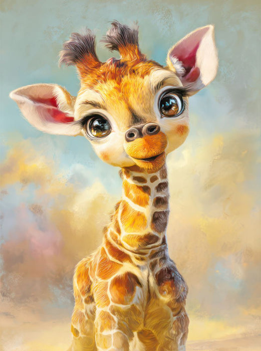 Entzückende Tierbaby Illustrationen - CALVENDO Foto-Puzzle'