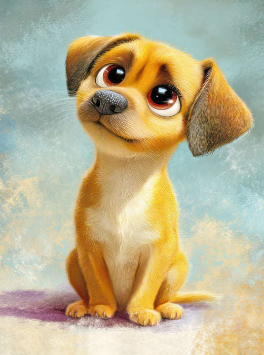 Entzückende Tierbaby Illustrationen - CALVENDO Foto-Puzzle'