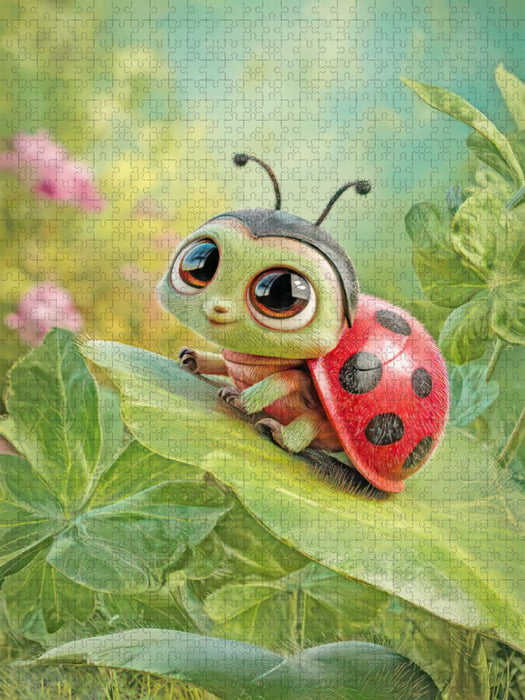 Entzückende Tierbaby Illustrationen - CALVENDO Foto-Puzzle'