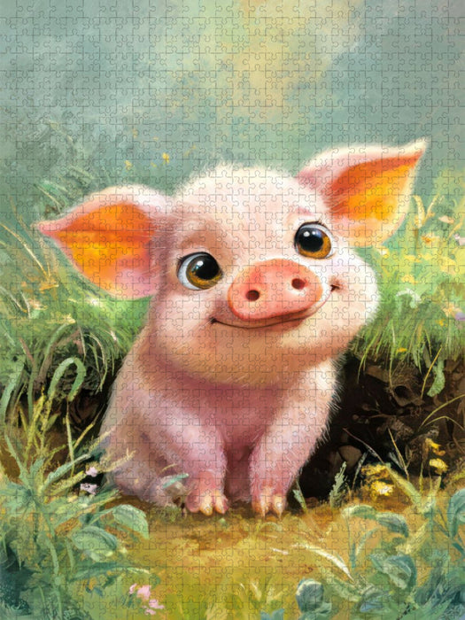Entzückende Tierbaby Illustrationen - CALVENDO Foto-Puzzle'