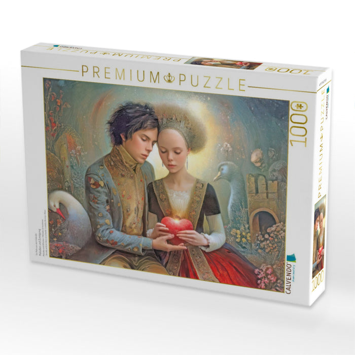 Melodien und Zuneigung - CALVENDO Foto-Puzzle'