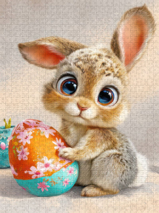 Entzückende Tierbaby Illustrationen - CALVENDO Foto-Puzzle'