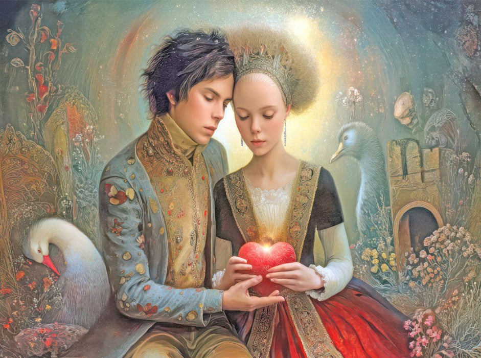 Melodien und Zuneigung - CALVENDO Foto-Puzzle'