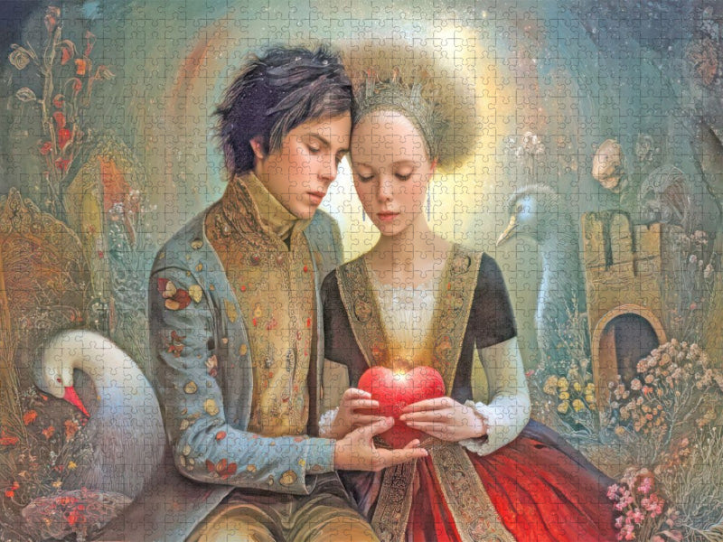 Melodien und Zuneigung - CALVENDO Foto-Puzzle'
