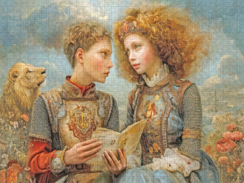 Melodien und Zuneigung - CALVENDO Foto-Puzzle'
