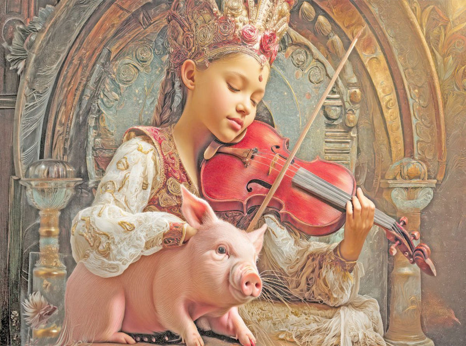 Melodien und Zuneigung - CALVENDO Foto-Puzzle'