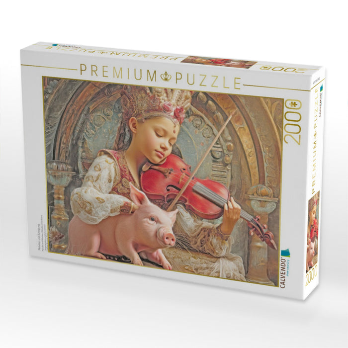 Melodien und Zuneigung - CALVENDO Foto-Puzzle'