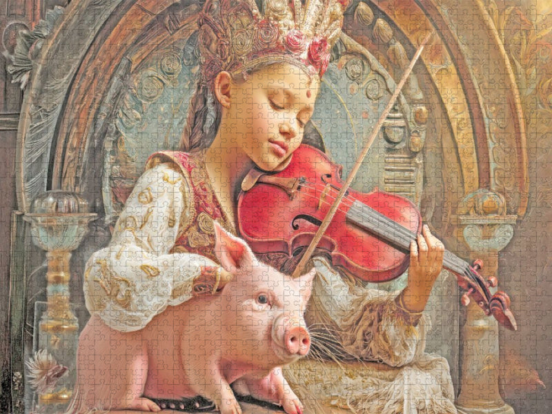 Melodien und Zuneigung - CALVENDO Foto-Puzzle'