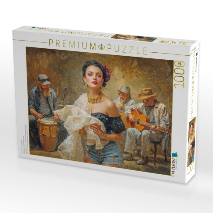 Sinnliche erotische Frauen - CALVENDO Foto-Puzzle'