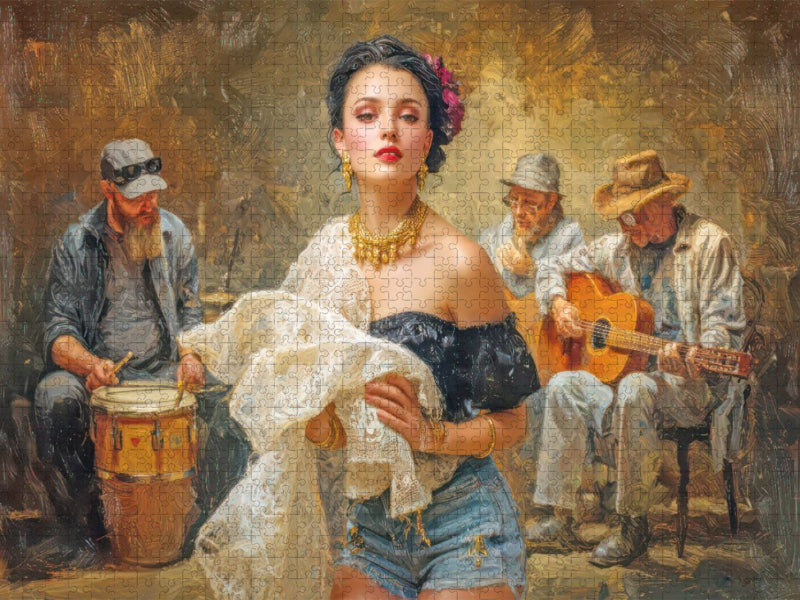 Sinnliche erotische Frauen - CALVENDO Foto-Puzzle'