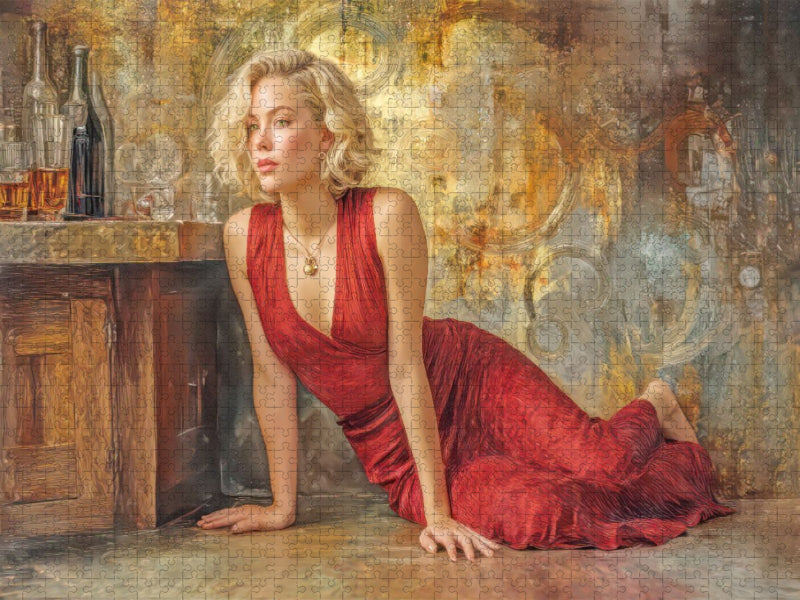 Sinnliche erotische Frauen - CALVENDO Foto-Puzzle'