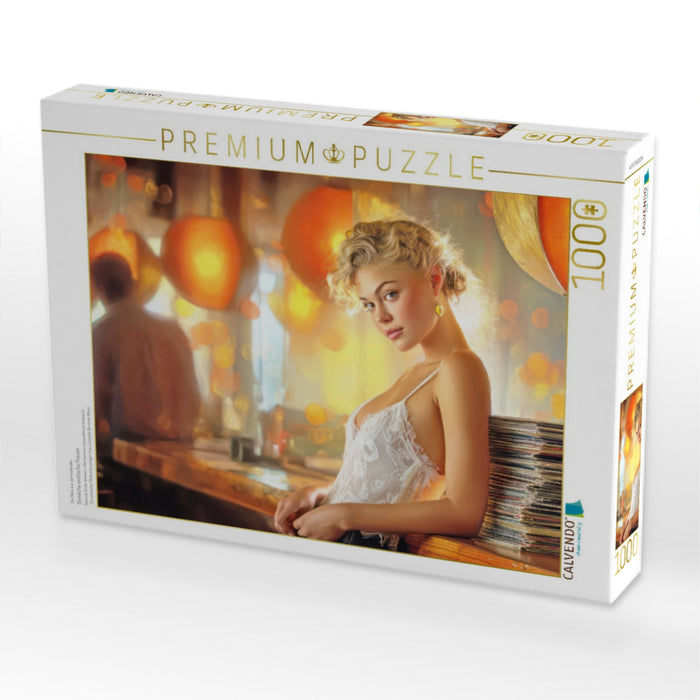 Sinnliche erotische Frauen - CALVENDO Foto-Puzzle'