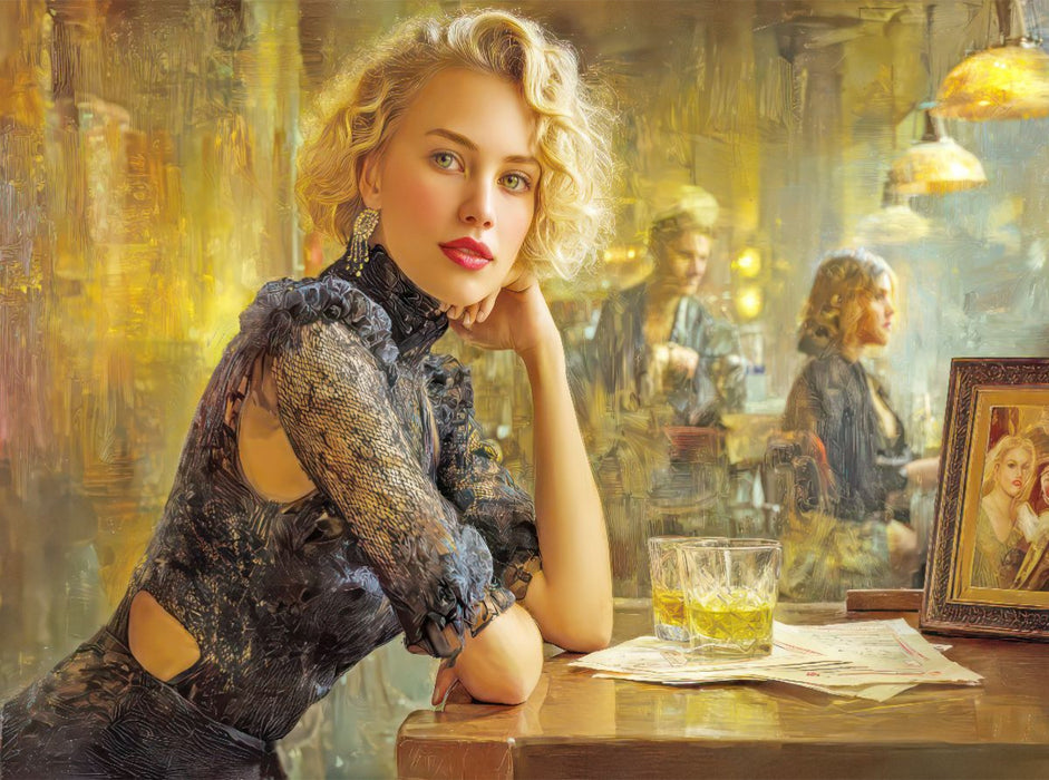 Sinnliche erotische Frauen - CALVENDO Foto-Puzzle'
