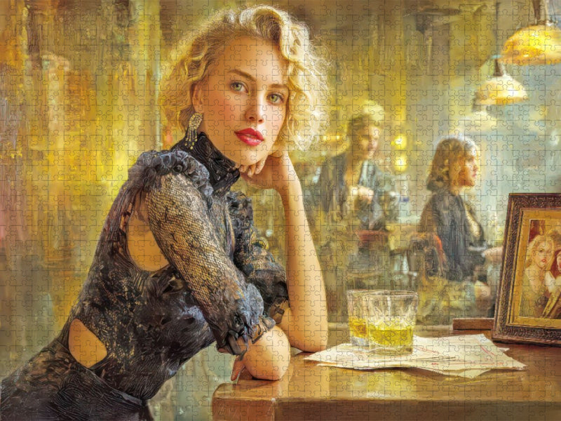 Sinnliche erotische Frauen - CALVENDO Foto-Puzzle'