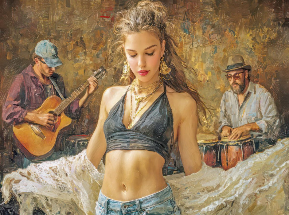 Sinnliche erotische Frauen - CALVENDO Foto-Puzzle'