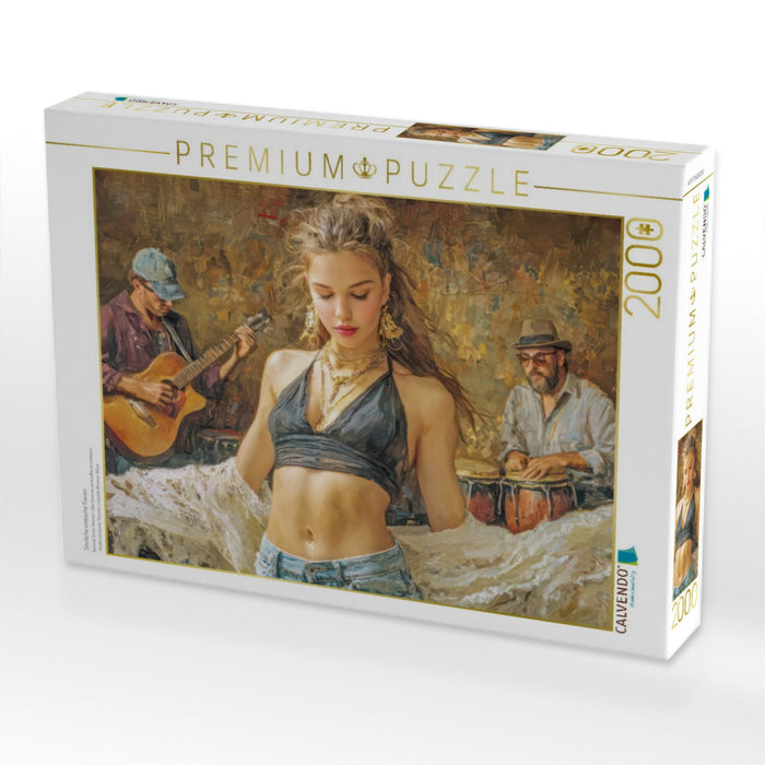 Sinnliche erotische Frauen - CALVENDO Foto-Puzzle'
