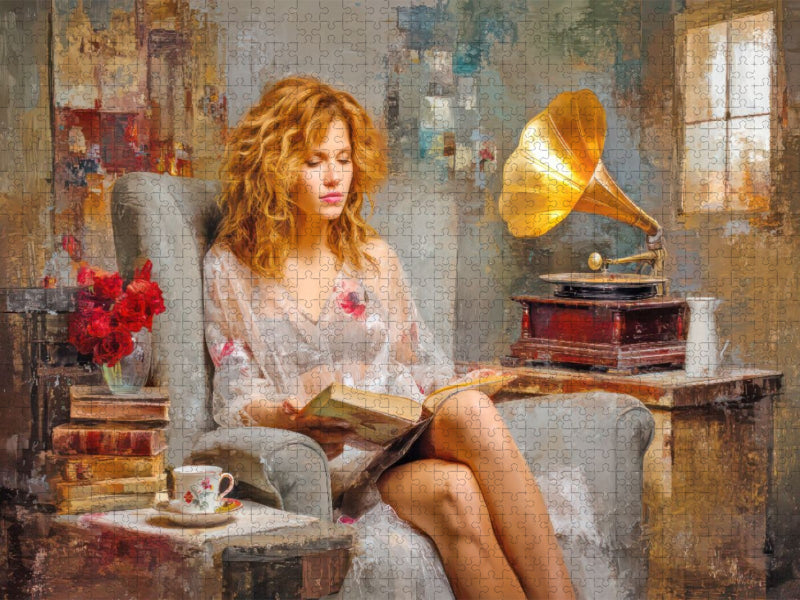 Sinnliche erotische Frauen - CALVENDO Foto-Puzzle'