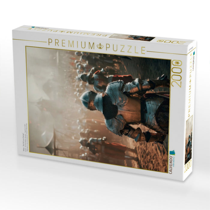 Ritter - Der Ruf zum Kampf - CALVENDO Foto-Puzzle'