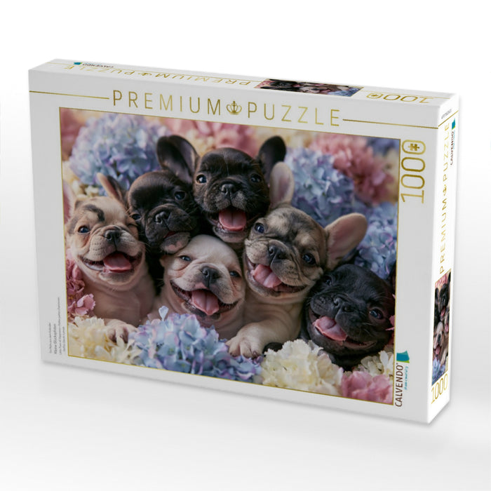 Kleine Glückspfoten - CALVENDO Foto-Puzzle'