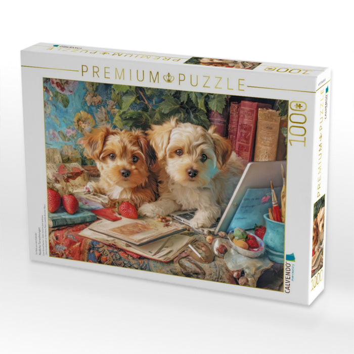 Niedliche Tierwohnungen - CALVENDO Foto-Puzzle'