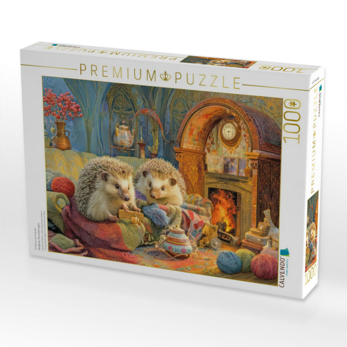 Niedliche Tierwohnungen - CALVENDO Foto-Puzzle'