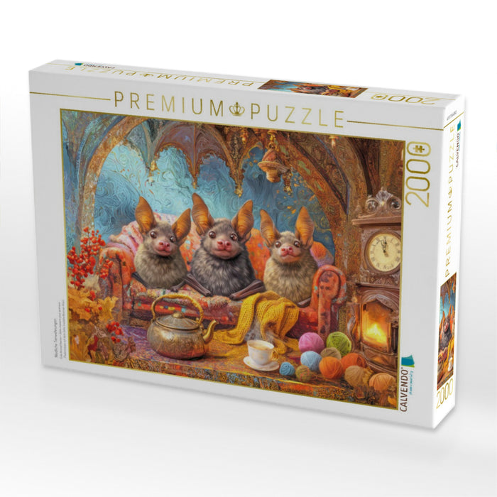 Niedliche Tierwohnungen - CALVENDO Foto-Puzzle'