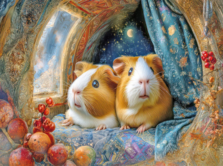 Niedliche Tierwohnungen - CALVENDO Foto-Puzzle'