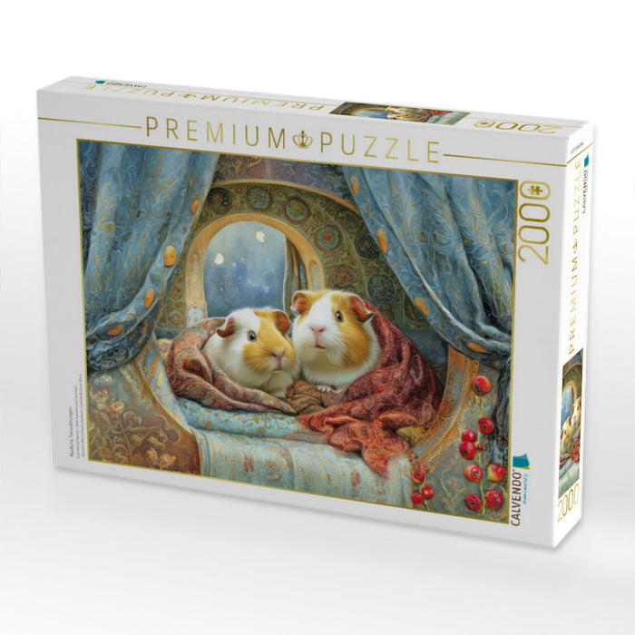 Niedliche Tierwohnungen - CALVENDO Foto-Puzzle'
