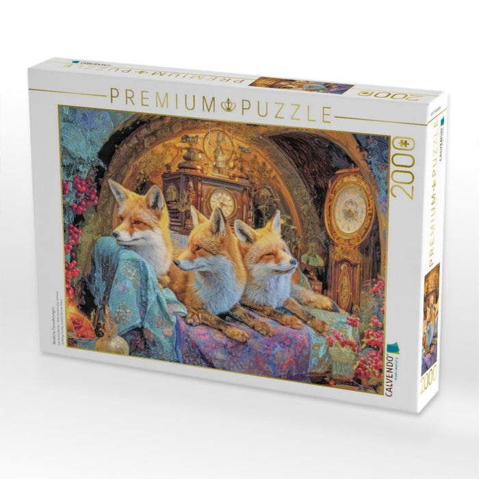Niedliche Tierwohnungen - CALVENDO Foto-Puzzle'