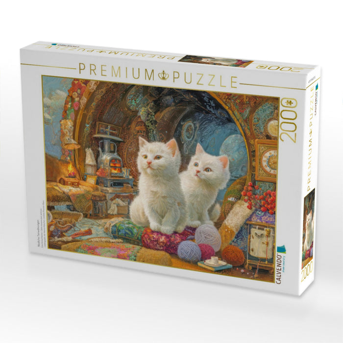 Niedliche Tierwohnungen - CALVENDO Foto-Puzzle'