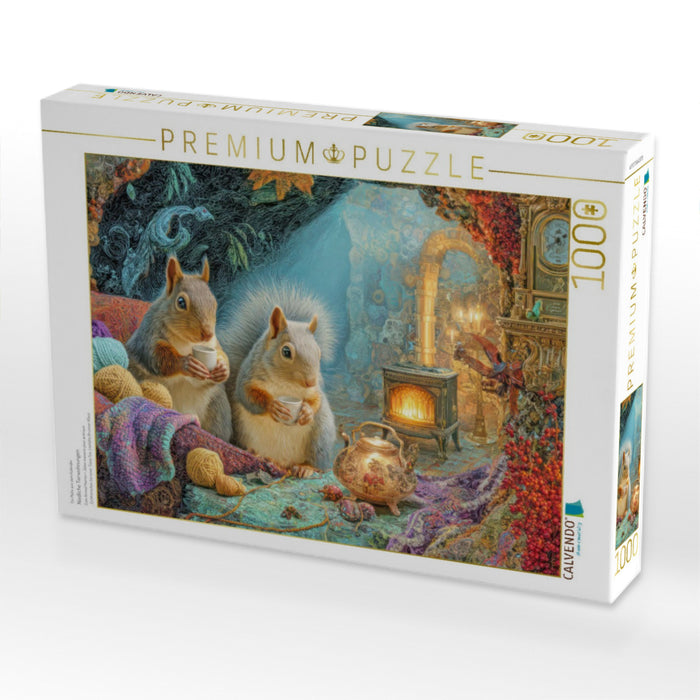 Niedliche Tierwohnungen - CALVENDO Foto-Puzzle'